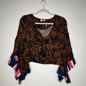 Farm Rio Bell Sleeve Top